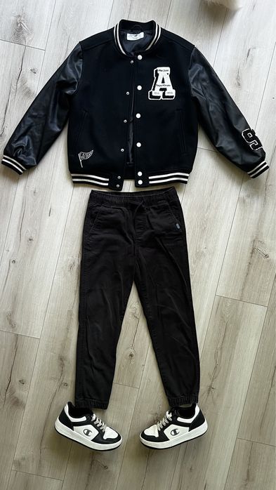 Bomberka kurtka spodnie H&M Sneakersy Komplet do szkoly