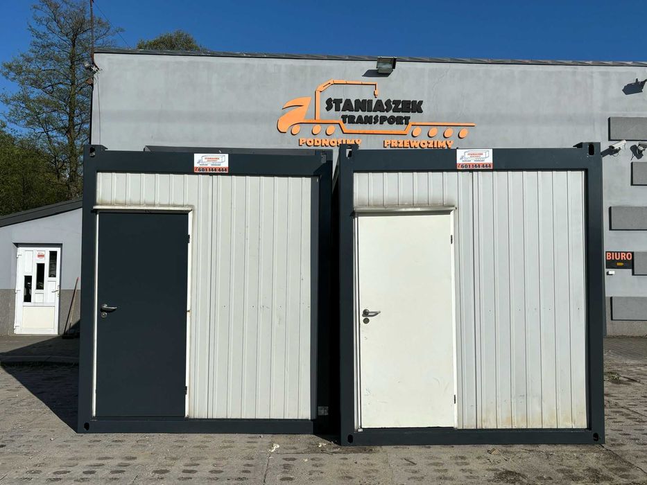 Kontener Weldon Socjalny Mieszkalny Biurowy Działka