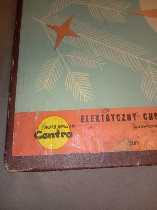 Lampki choinkowe Polskie CENTRA -PRL