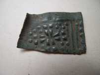 'Peça' antiga em Bronze com Patina Verde