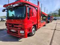 MERCEDES axor przewóz pojazdów