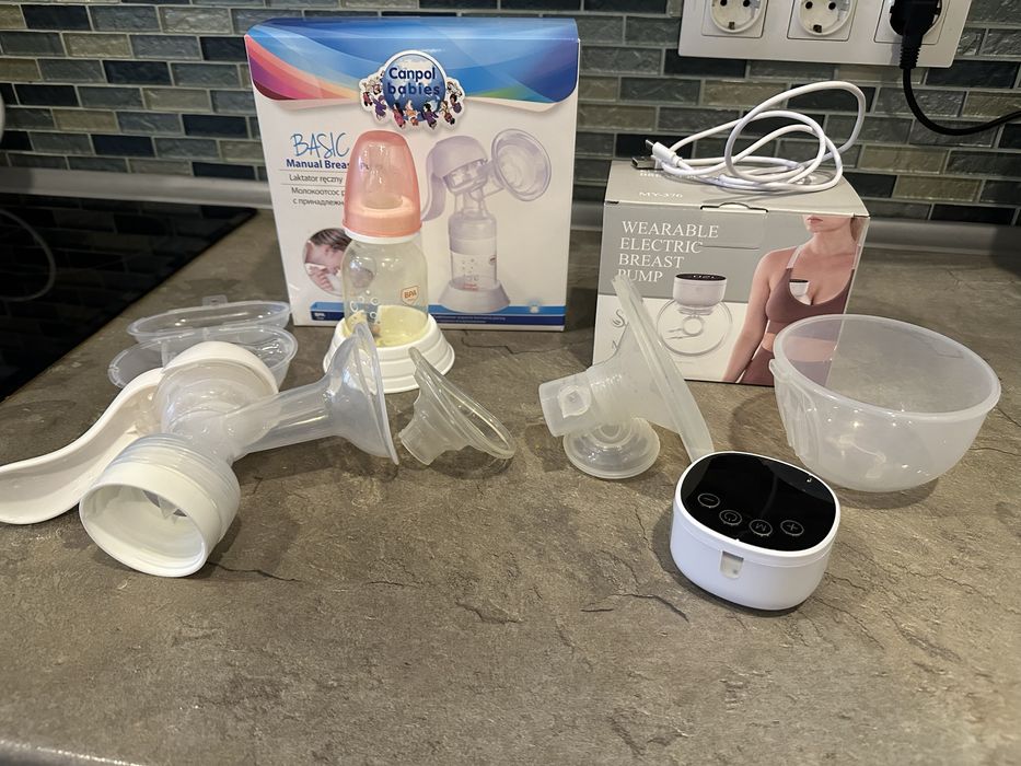 Молоковідсмоктувач електричний + ручний