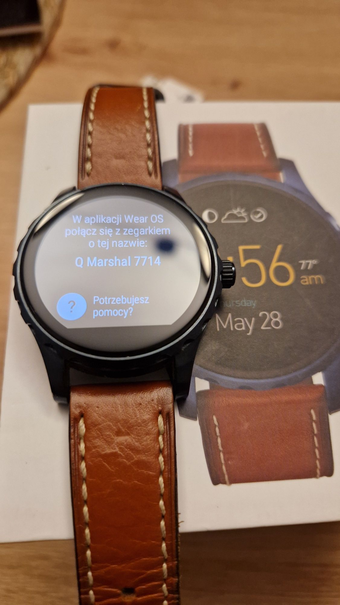 Fossil q marshal zegarek smartwatch