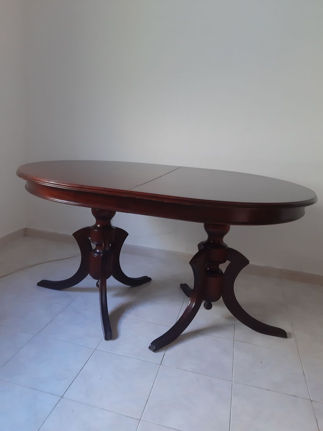 Móvel Sala+Mesa+8 cadeiras   Antigo - Mto Bom Estado