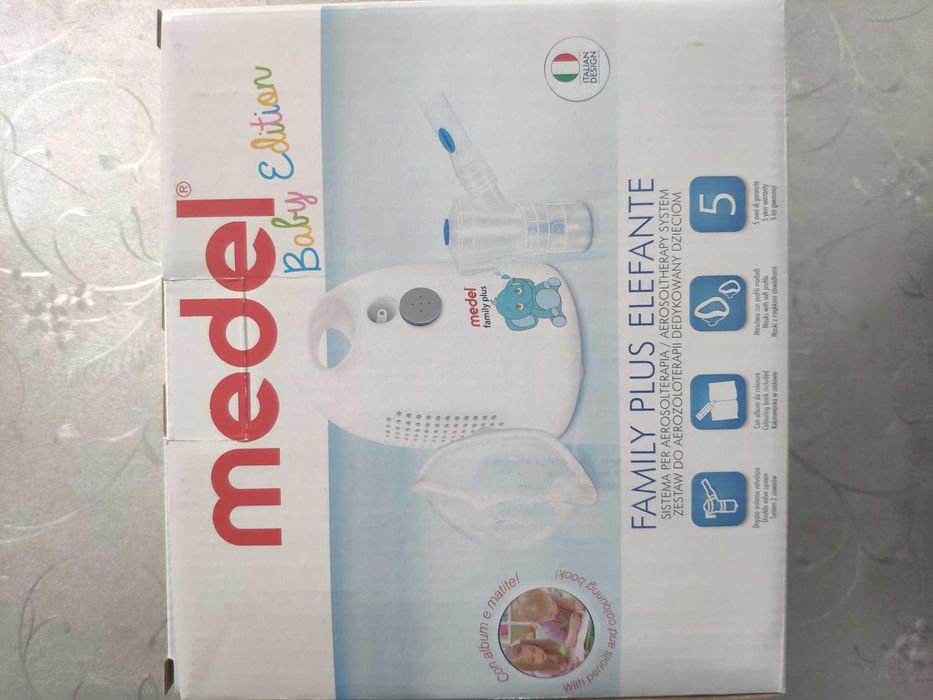 Inhalator Medel family plus baby edition nowy