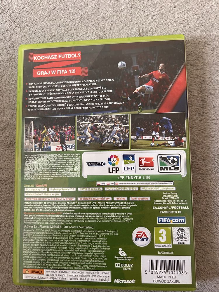 Fifa 12 - Xbox 360 (polskie wydanie)