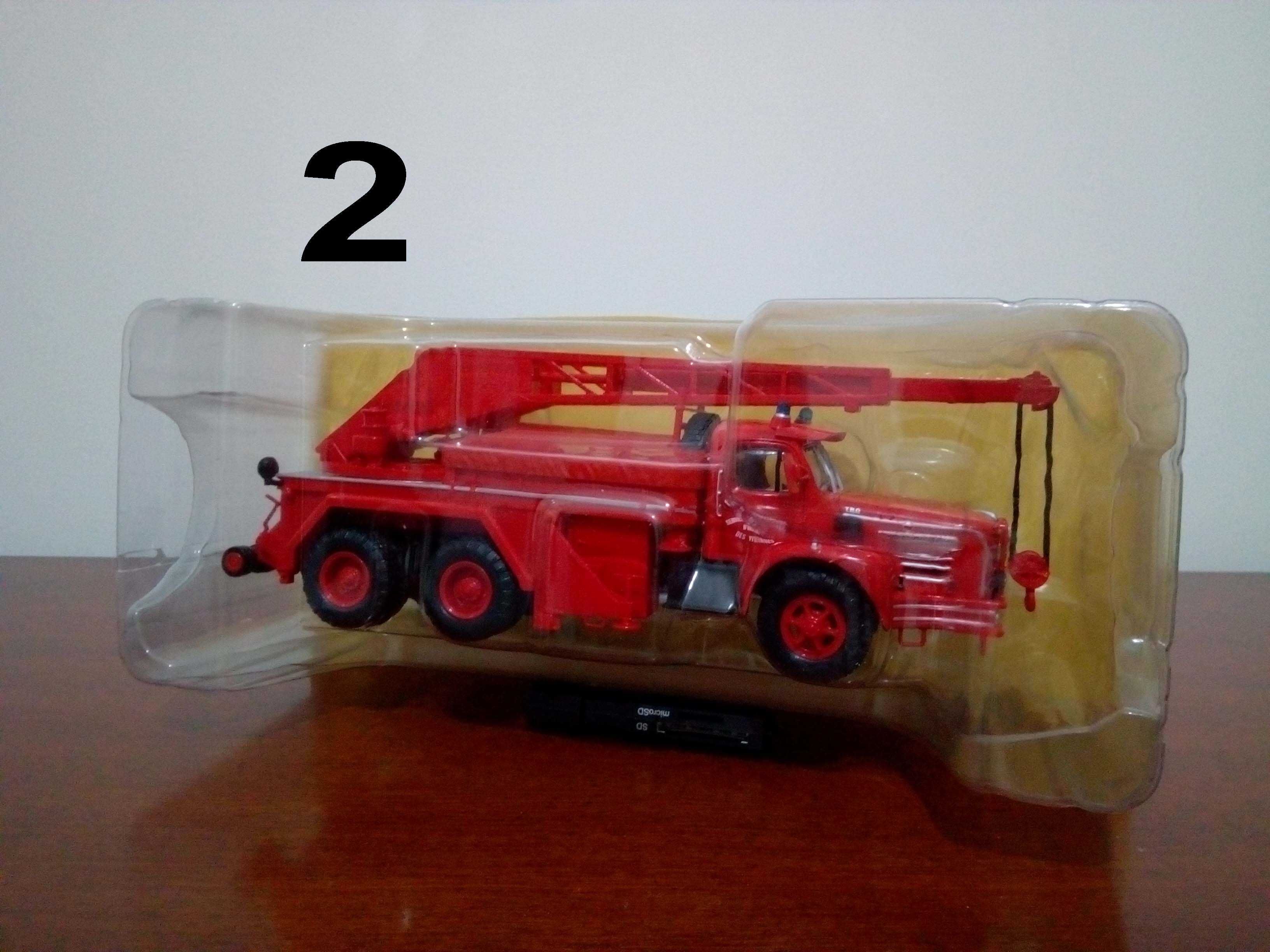 Miniaturas Camiões dos Bombeiros