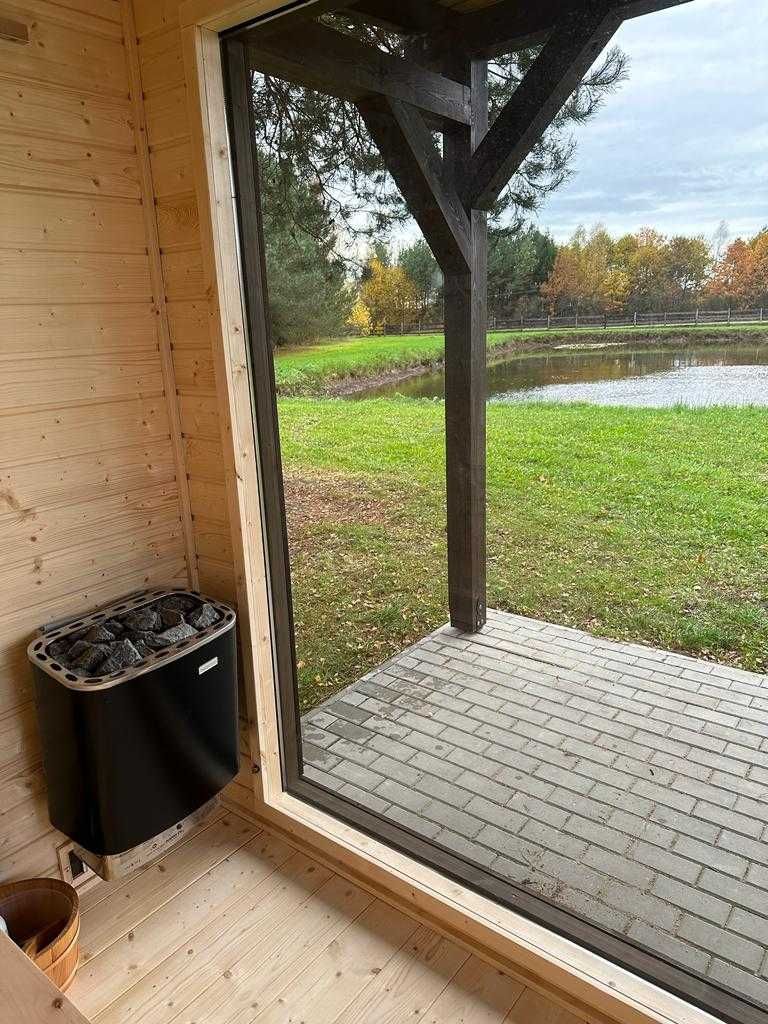 Sauna ogrodowa domowa