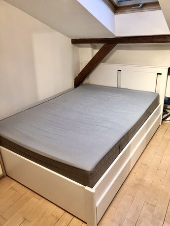 Rama łóżka z szufladami SONGESAND (bez materaca) IKEA