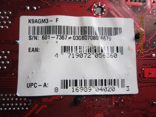Продам недорого материнскую плату MCI K9AGM3 MS-7367ver 1.1 Под ремонт