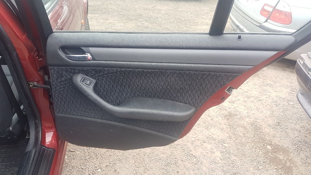 Maska błotnik zderzak lampa drzwi BMW E46 sienarot metallic