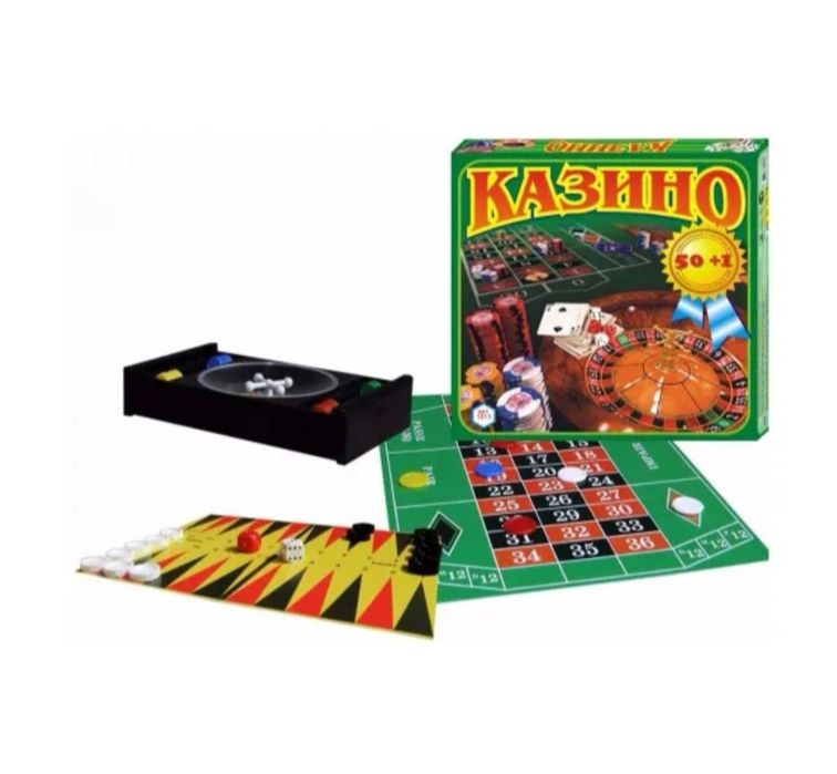 3 Настільні гри Казино Технок Гра настільна "Великий бізнес" Danko toy