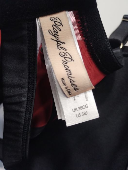 Biustonosz 85GG/ 38GG duży czerwony