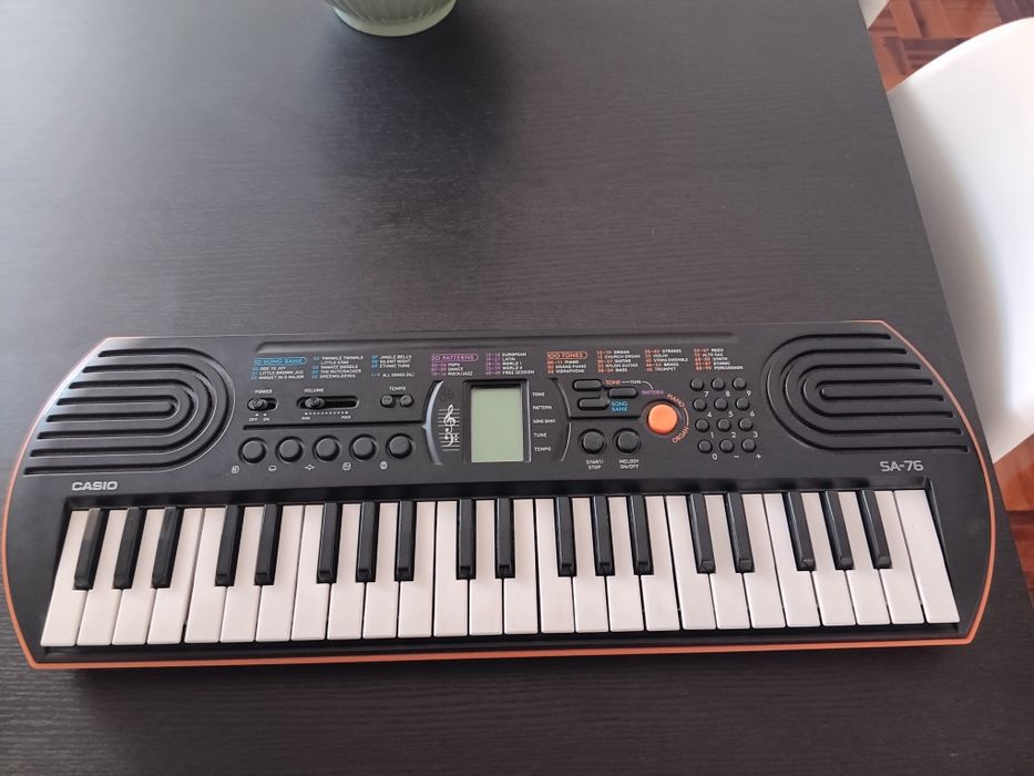 Teclado Casio com saco