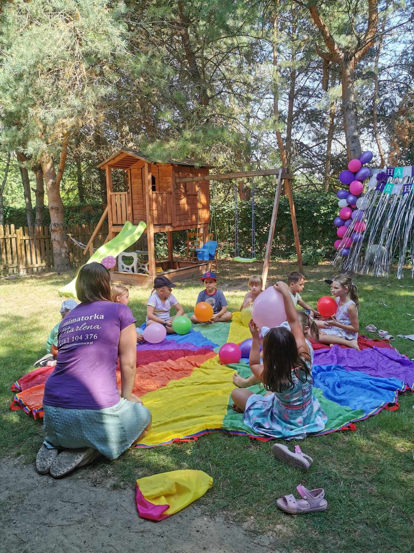Animator dla dzieci animacje na urodziny chrzciny wesele lipiec 2025