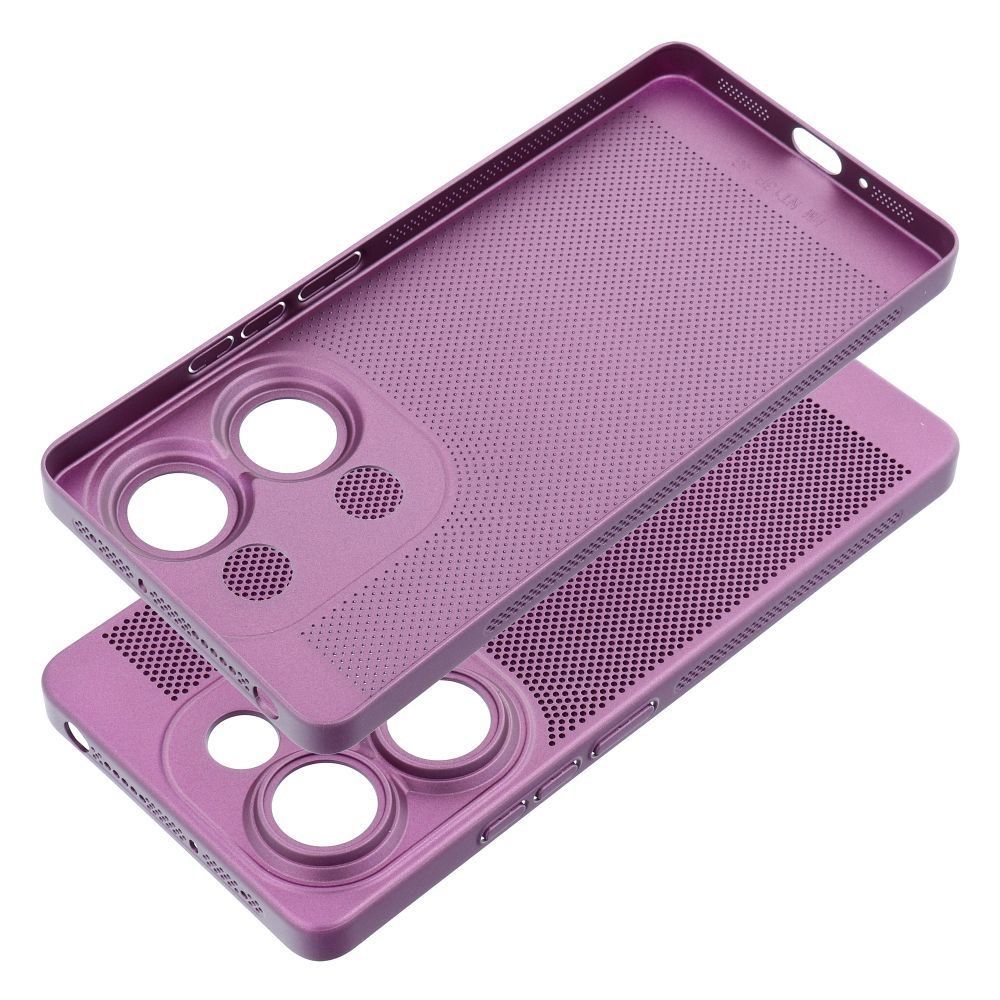 Futerał BREEZY do XIAOMI Redmi Note 13 Pro 4G / POCO M6 Pro 4G fiolet