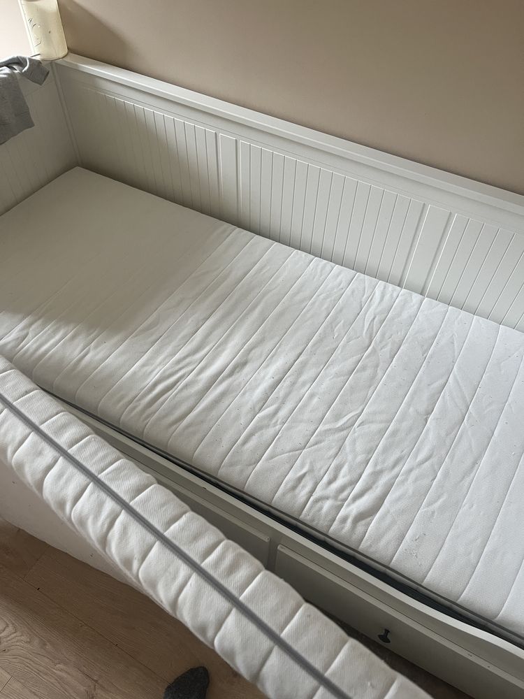 Leżanka łóżko Hemnes IKEA 80x200 cm białe