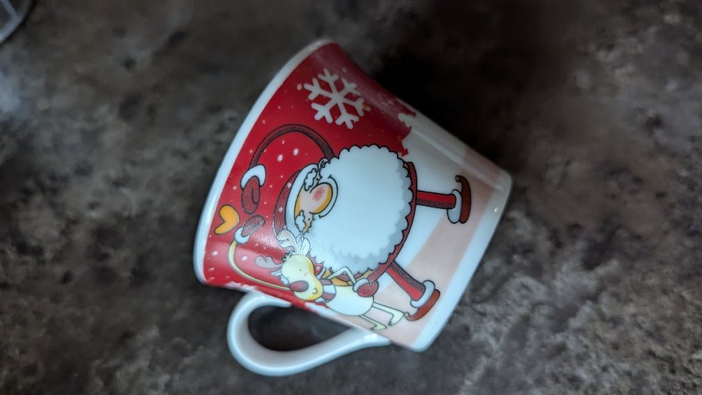Filiżanka do espresso z Mikołajem