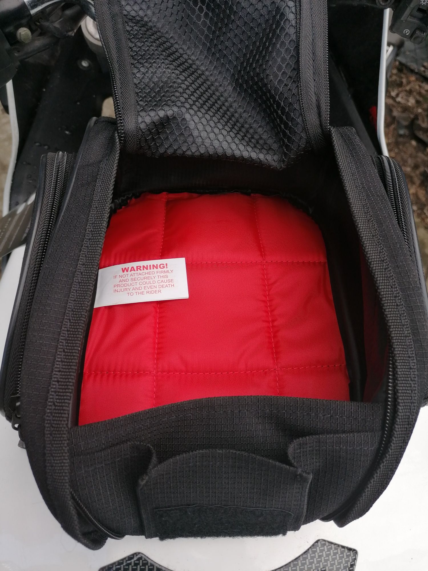 Torba na bak motocyklowa tankbag Oxford magnesy 7L podręczna