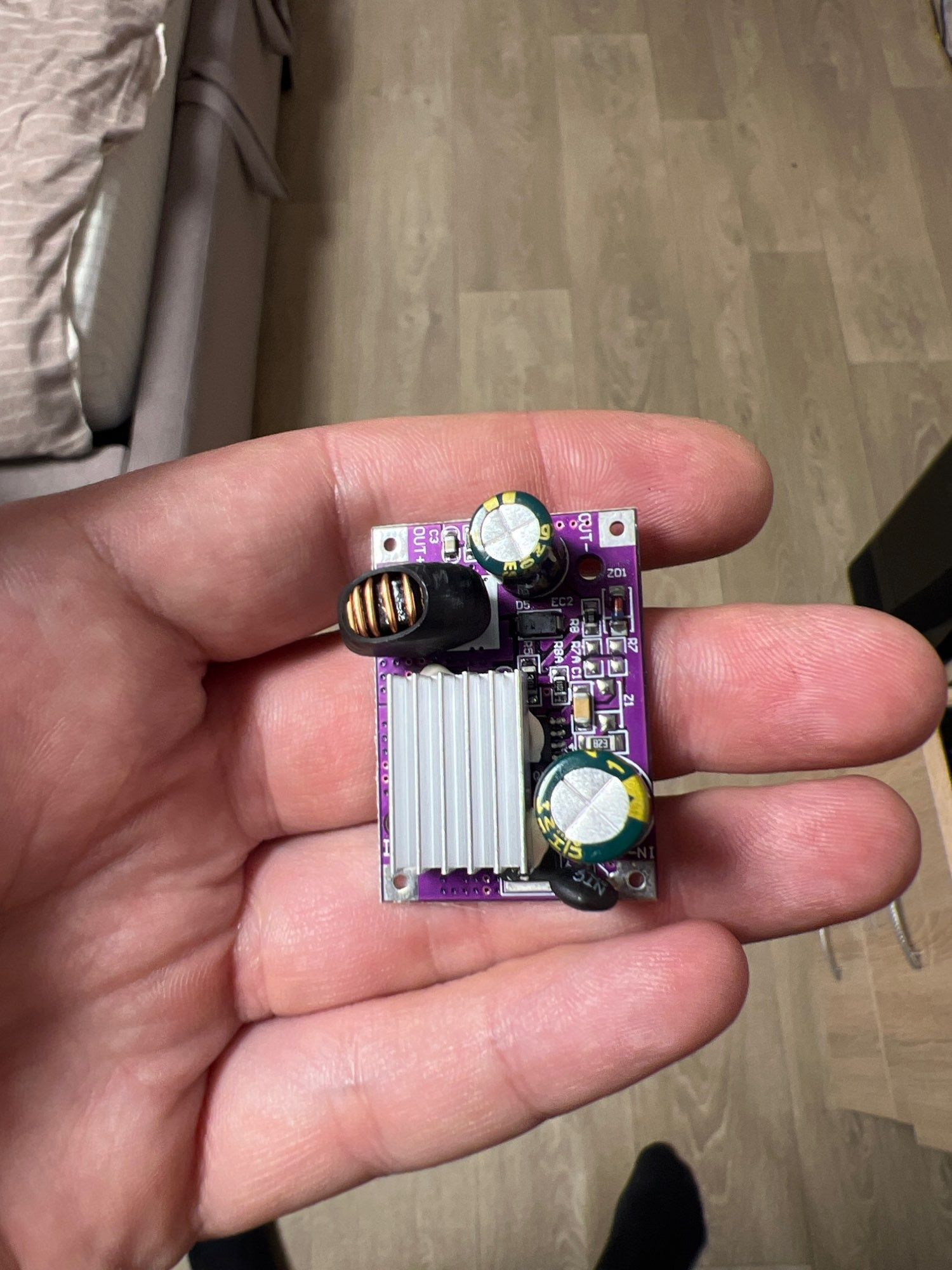 dc 12v 3a 30w конвертер 15-120в понижайка преобразователь арктик фара