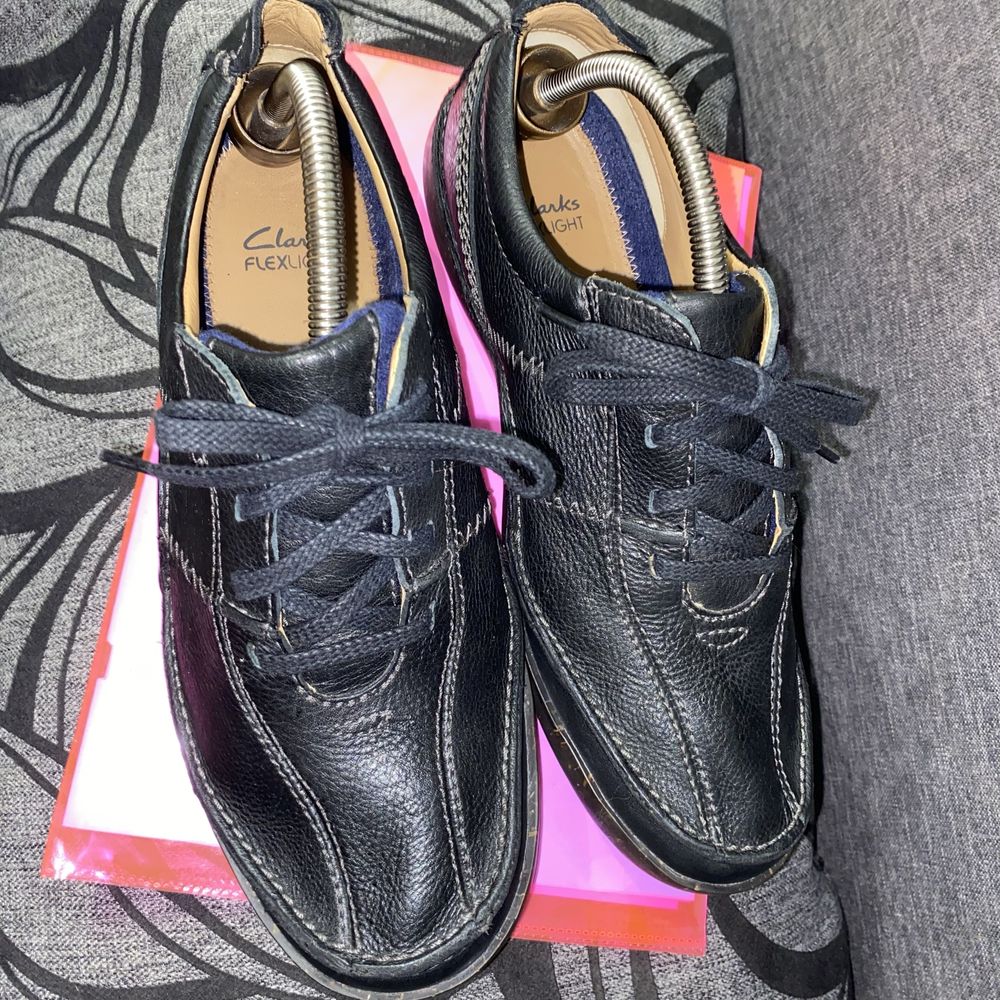 Туфлі кросівки чоловічи  нат шкіра Clarks р-р 42-42,5