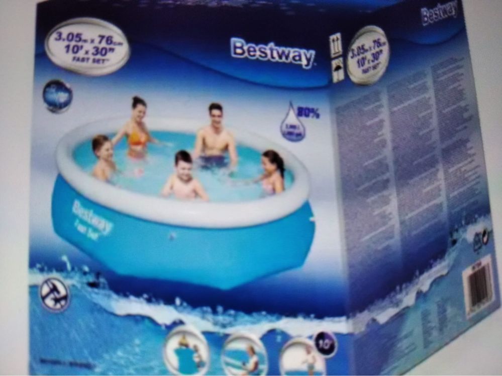 Vendo Piscina Bestway 76cm altura