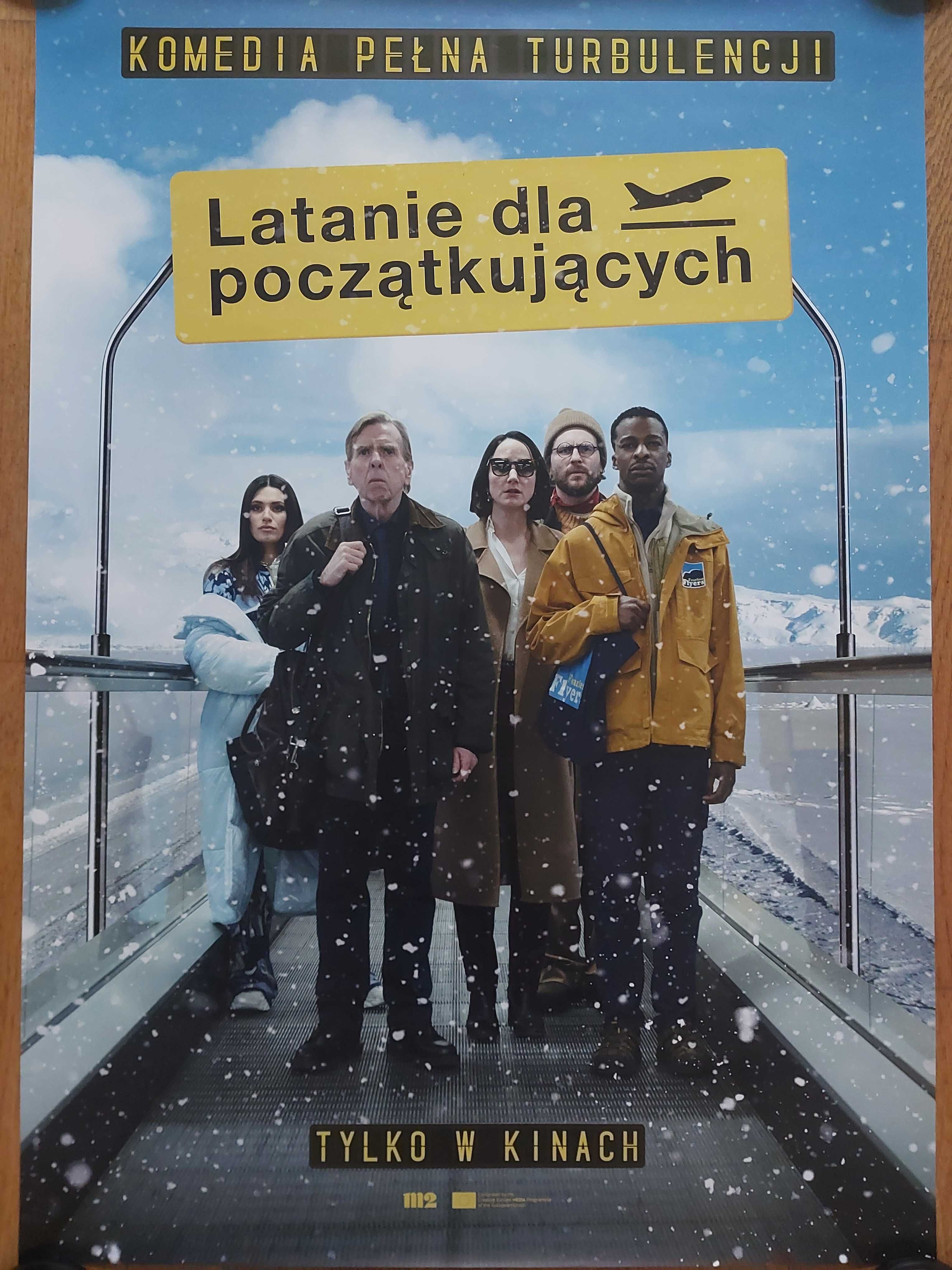 Plakat filmowy ,,Latanie dla początkujących"