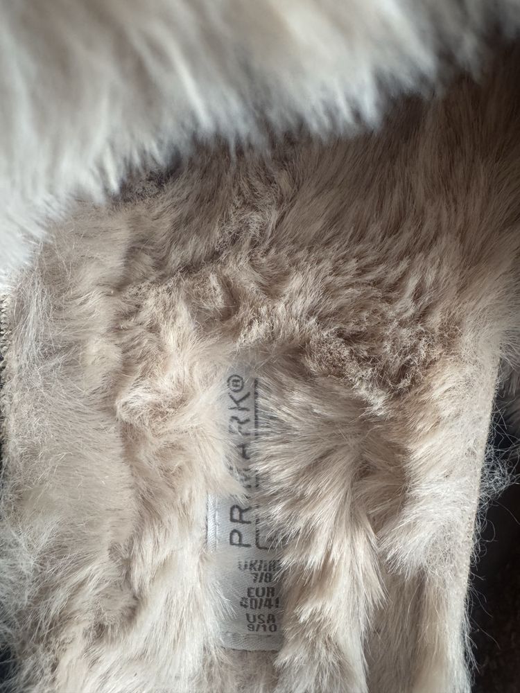 Puszyste kapcie typu mule Primark 40/41