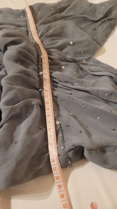 Tunika bluzka odcinana pod biustem luźna elegancka z ramiączkami