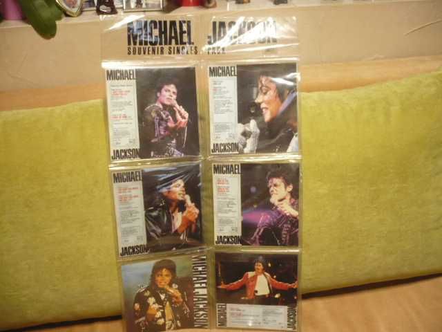 Michael Jackson PERŁA dla fanów 5 x Singiel 7 " Souvenirs Single Pack