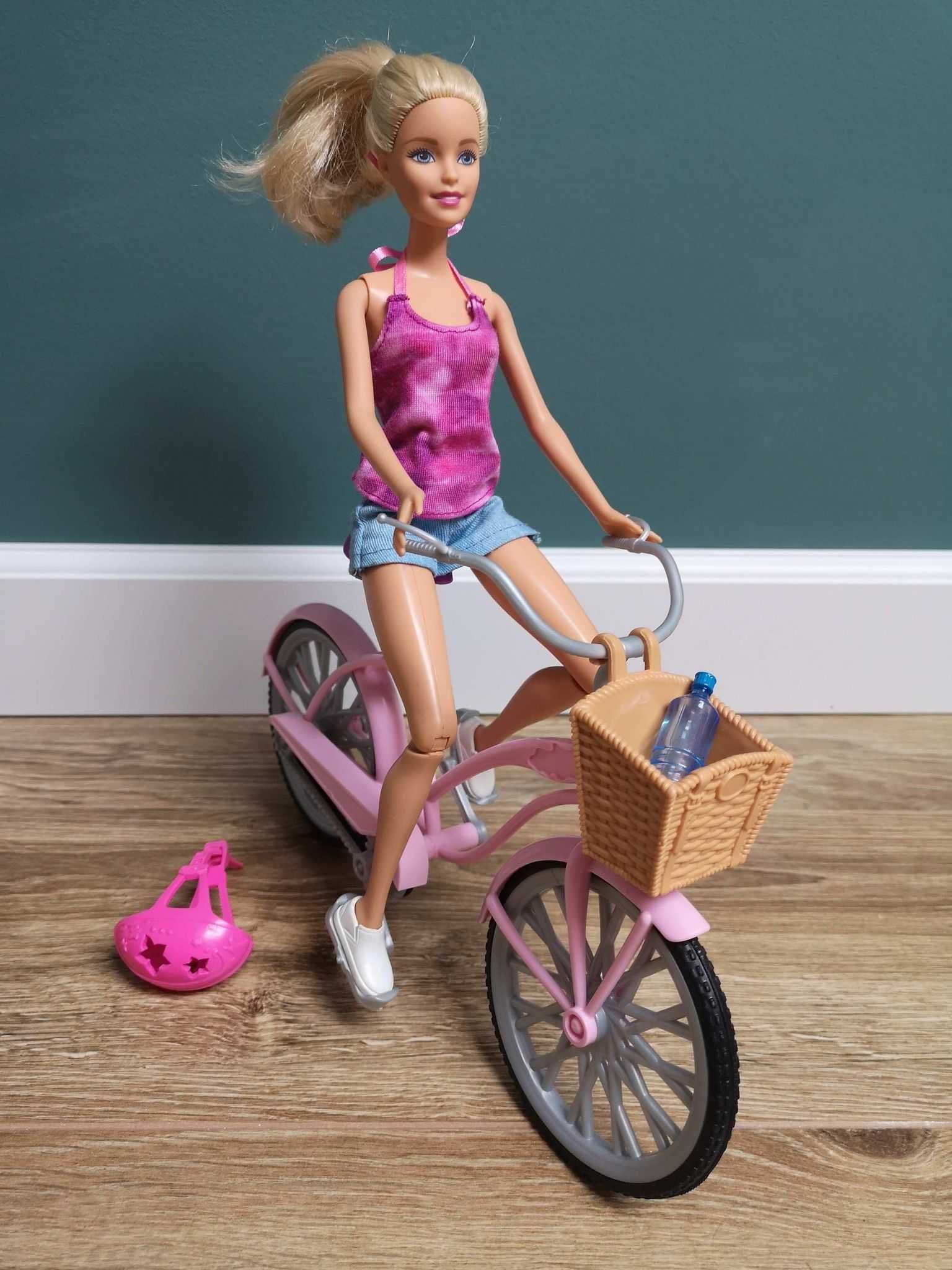 barbie lalka rower