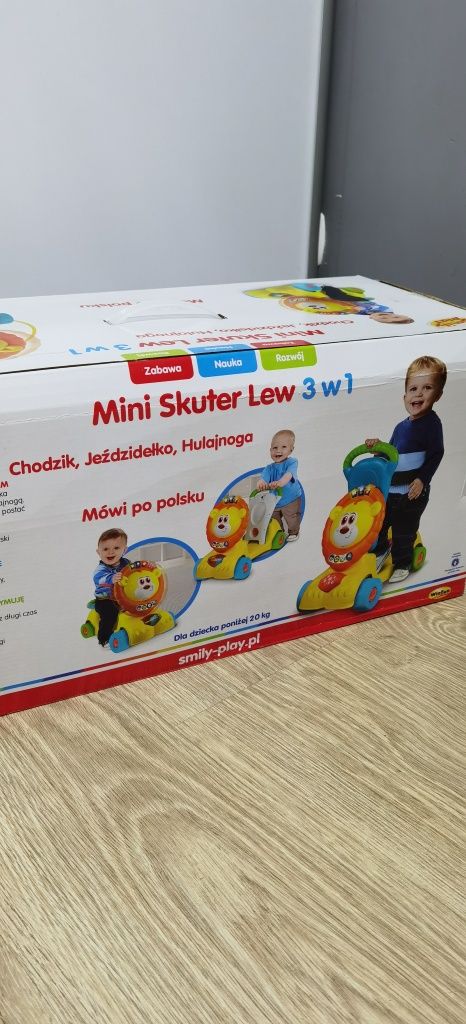 Mini Skuter Lew 3 w 1