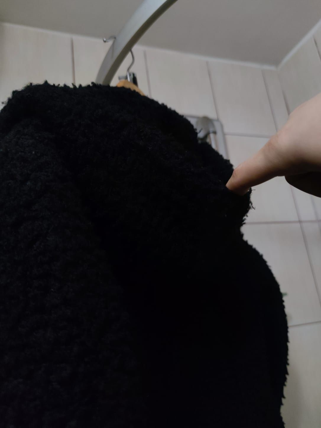 kurtka sir Oliver damska L czarna futerkowa pluszowa płaszczyk premium