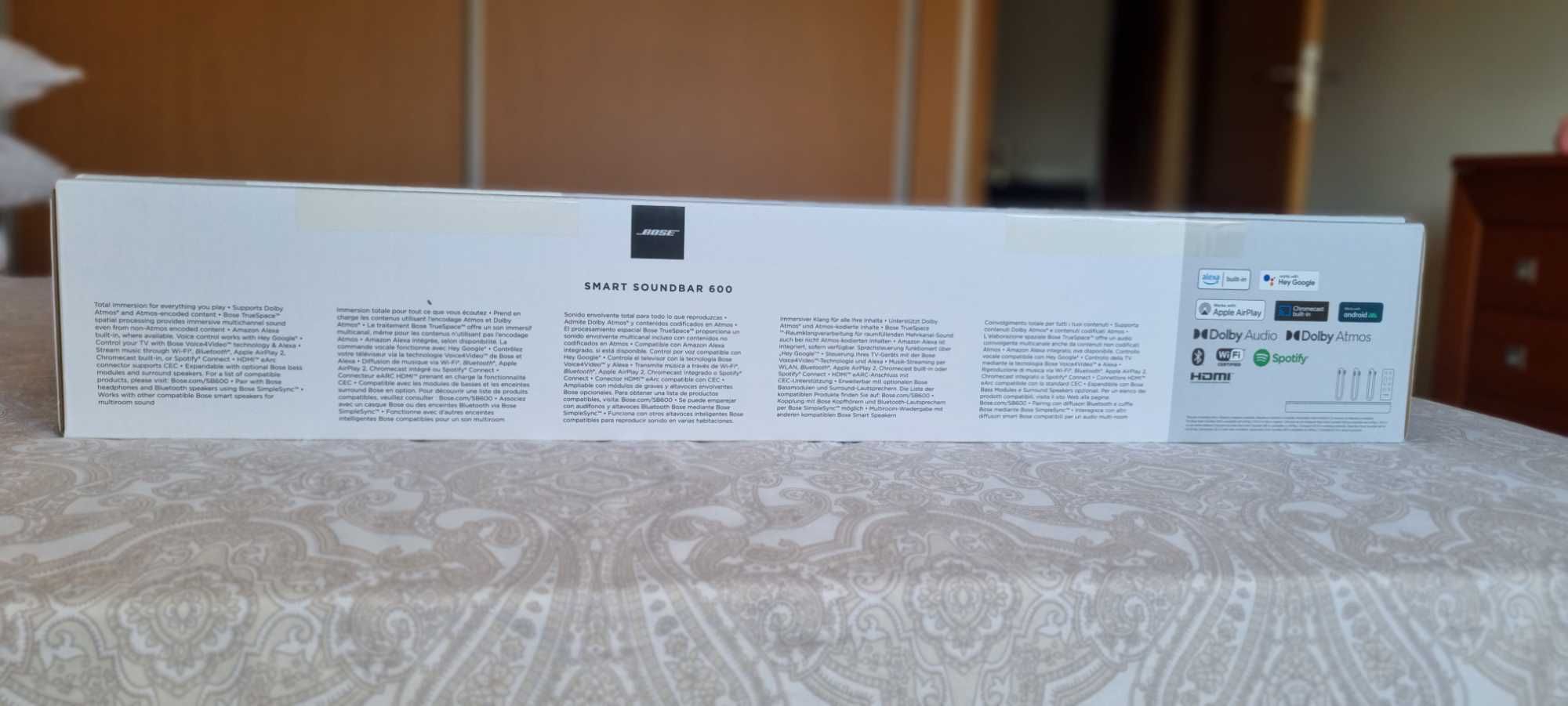 Soundbar Bose 600 nova