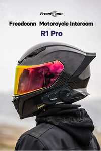 Мотогарнитура FreedConn R1 Pro + флеш 64гб