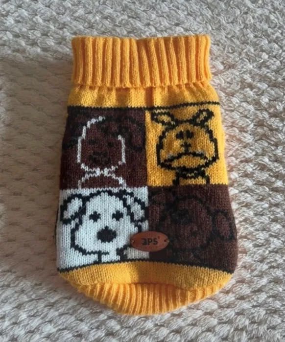 Camisola de lã para animais