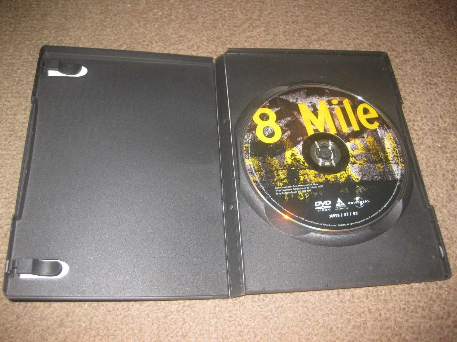 DVD "8 Mile" com Eminem