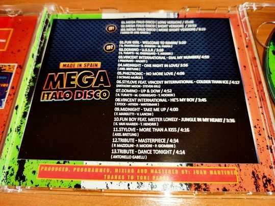 Mega Italo Disco Made In Spain (2 CD) (SPAIN)