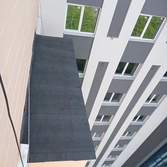 Гідроізоляція даху / Ремонт рубероїду — гаражі, балкони, склади