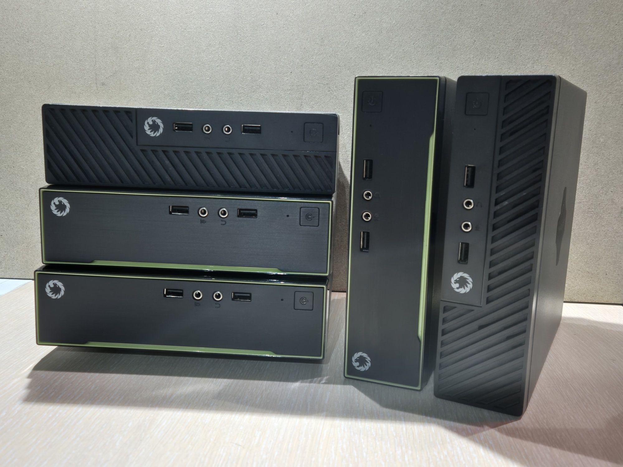 Корпус mini ITX Gamemax M100/M200 60w, slim client