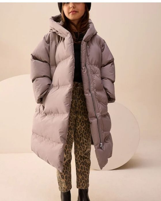 Тепле зимове пальто куртка для дівчинки Next