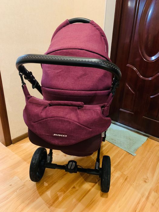 Дитяча універсальна коляска 2 в 1 Riko Brano Natural 03 Purple