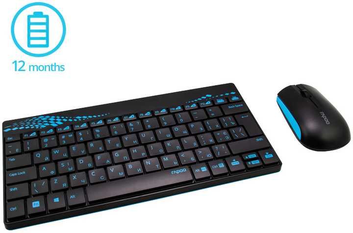 Комплект Rapoo 8000M