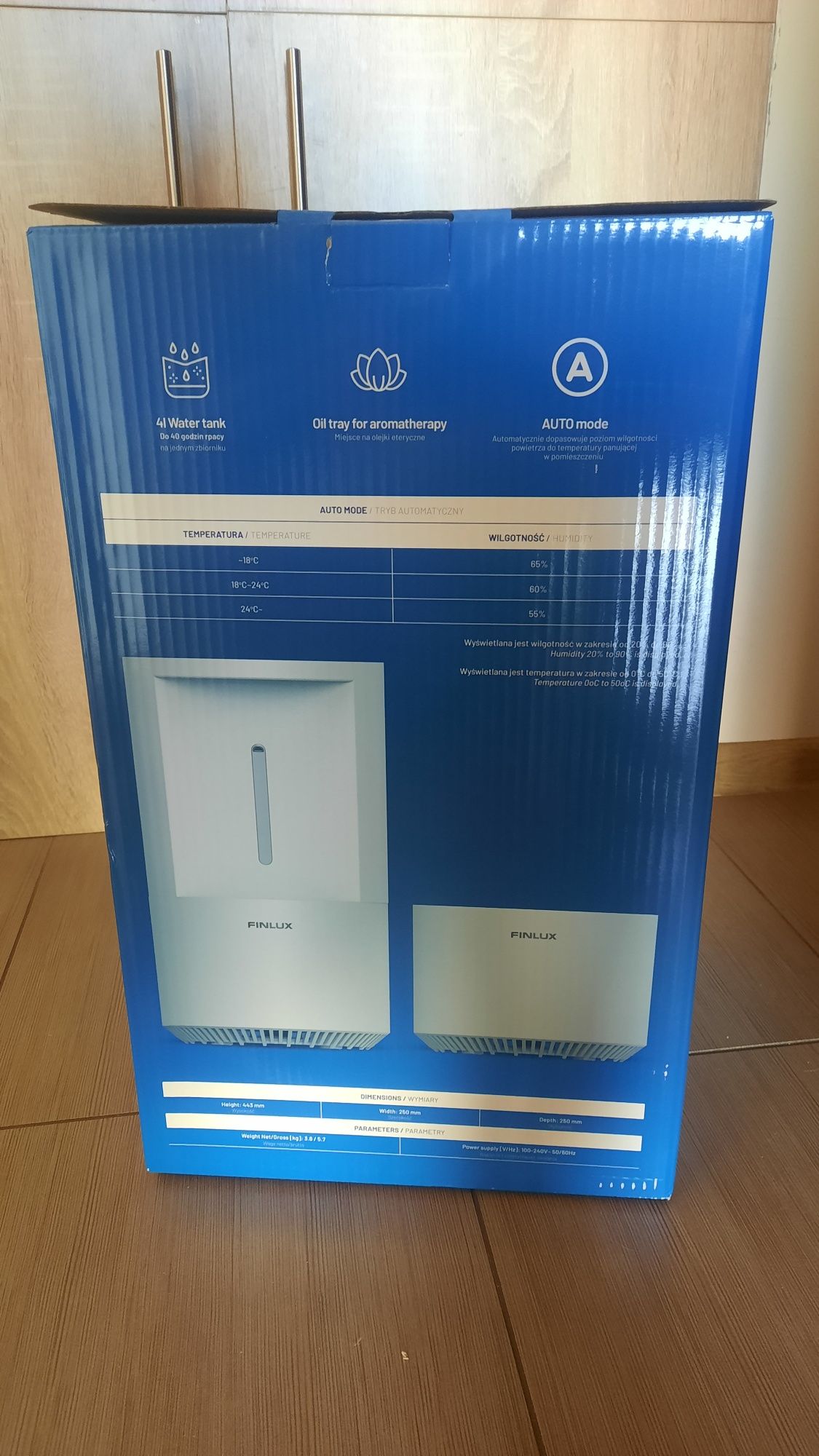 Nawilżacz powietrza Finlux FN-H0I40GB