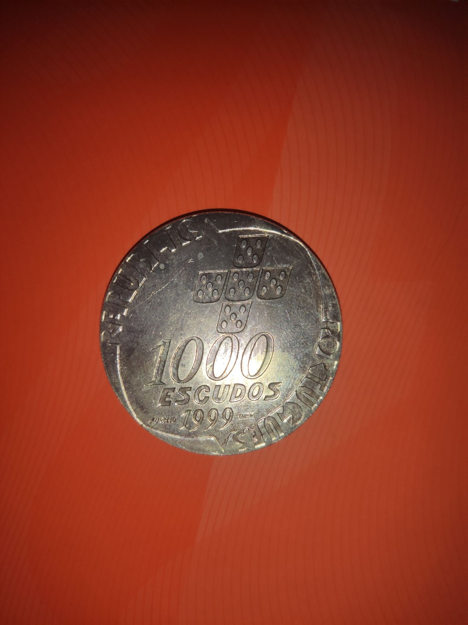 Moeda 1000 Escudos Portugueses - 1999