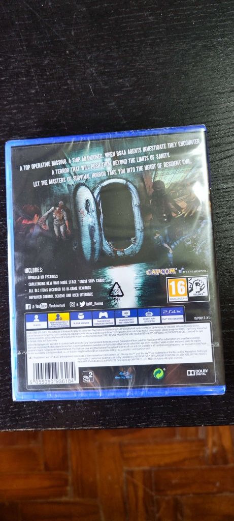 Resident evil revelations (PlayStation 4 selado)