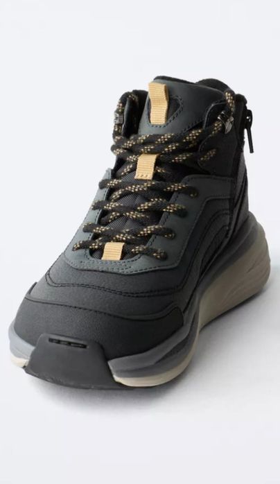 кросівки утеплені Zara 34 35 36 хайтопи