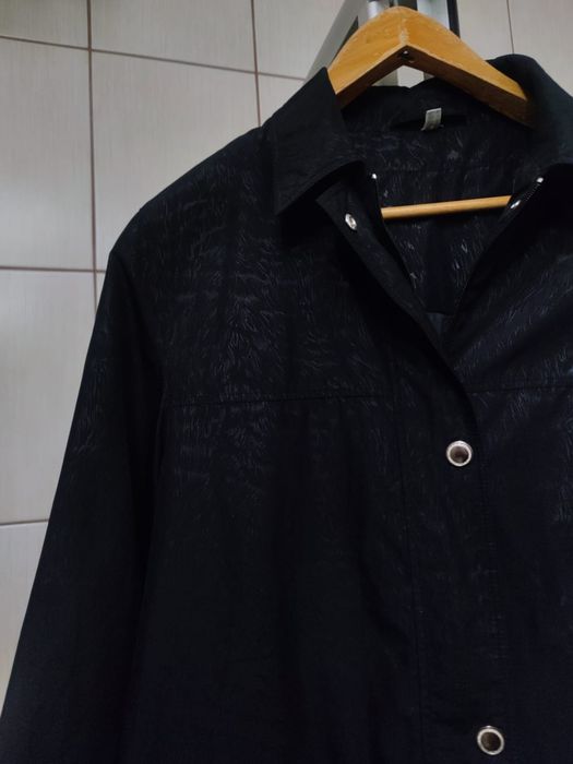 Kurtka czarna XL damska wiatrówka classic sport retro drip premium vin