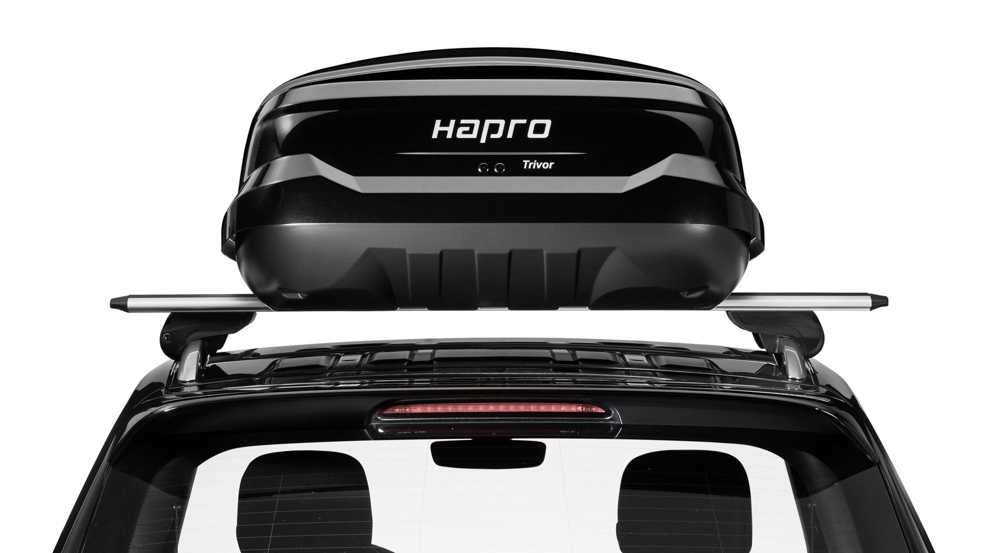 Box Dachowy Hapro Trivor 640L - Czarny Mat - Super Jakość, PREMIUM