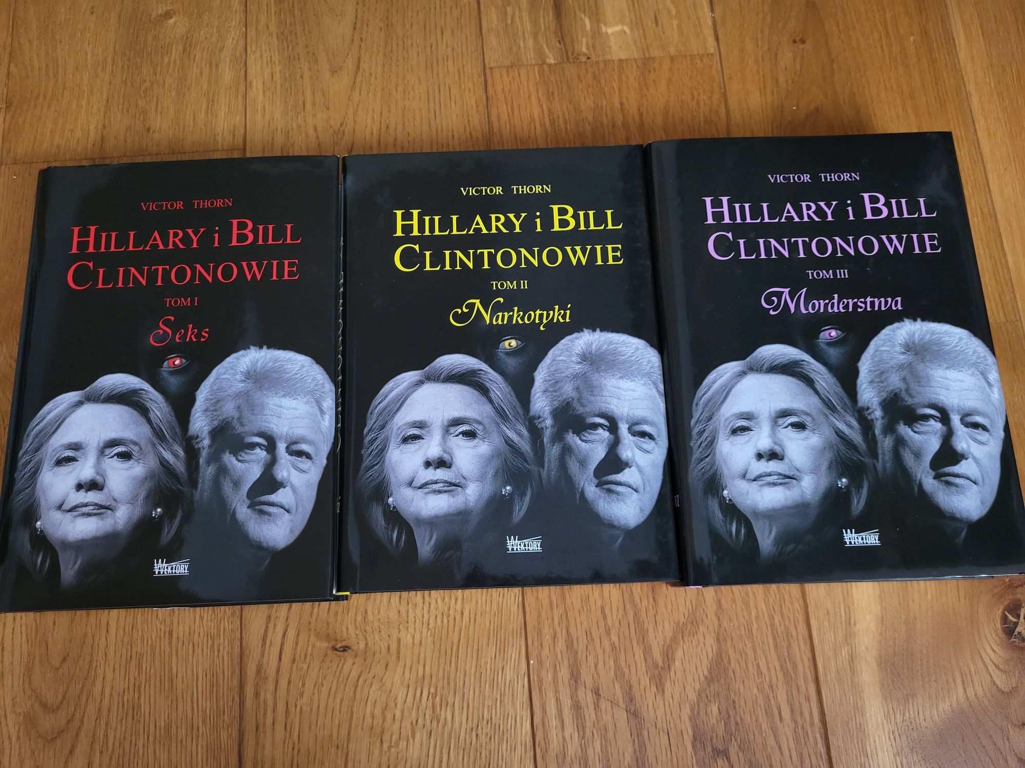 Seria "Hillary i Bill Clintonowie" 3 części
